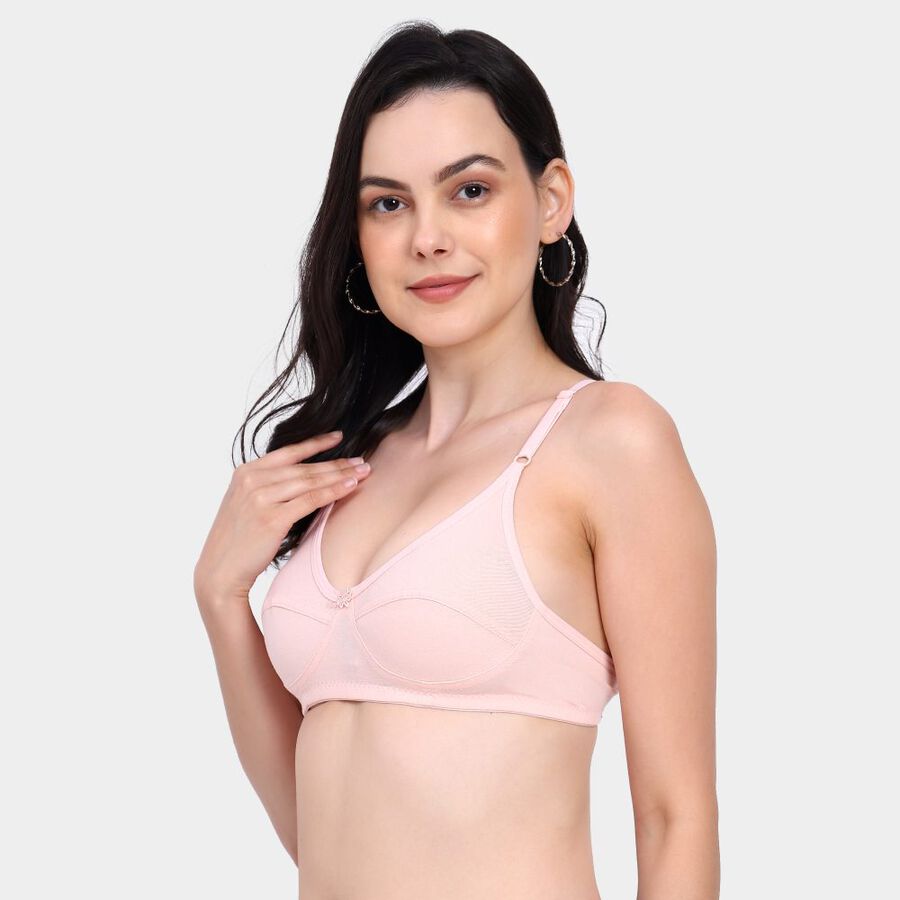 Ladies' Bra, Light Pink, large image number null